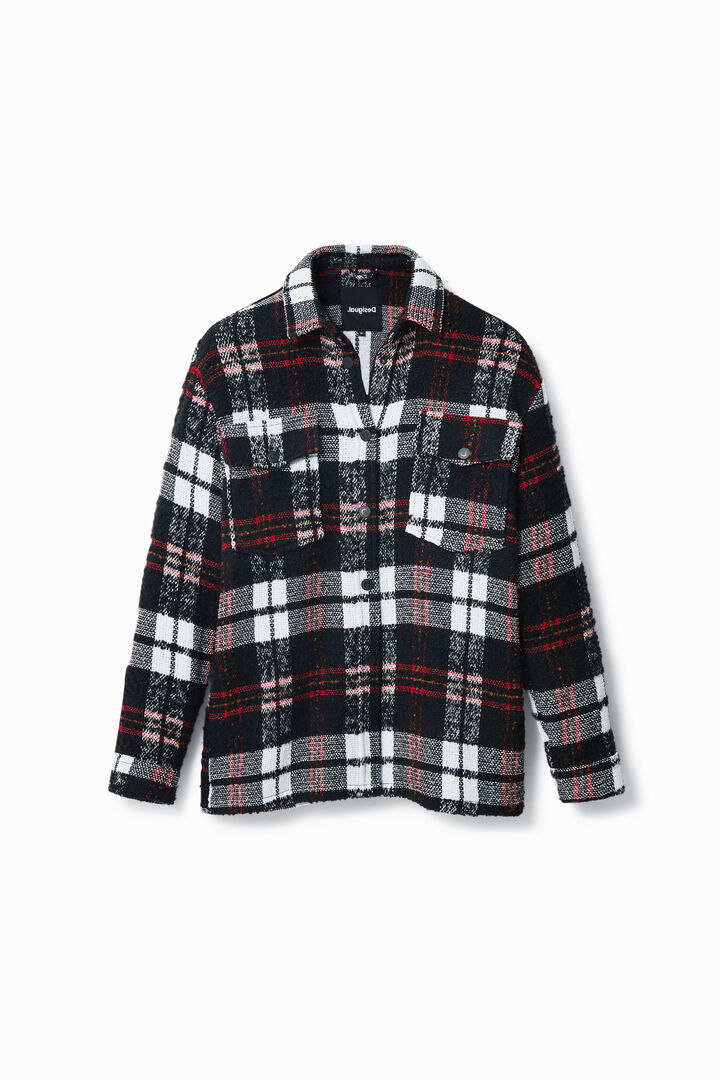 Plaid straight jacket