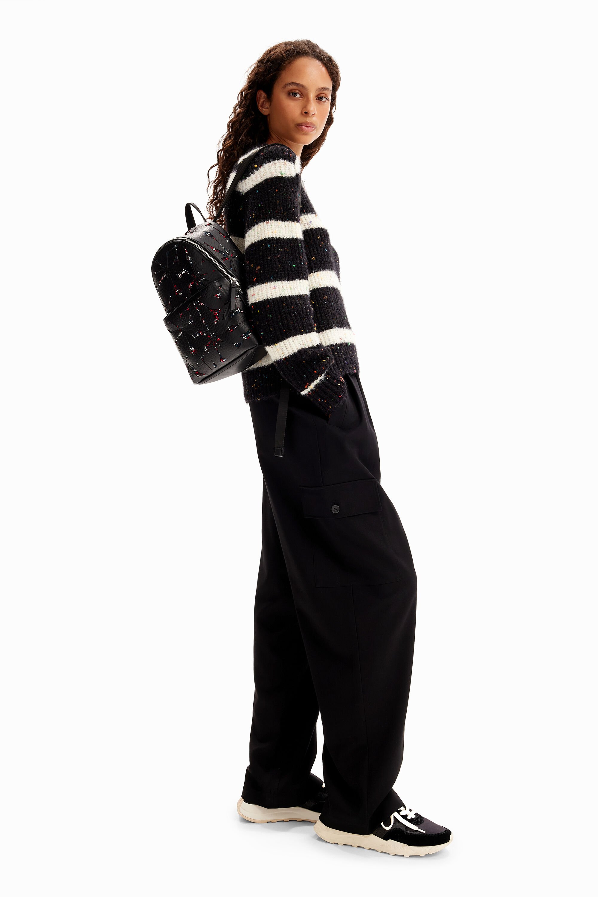 Small flower new arrivals backpack