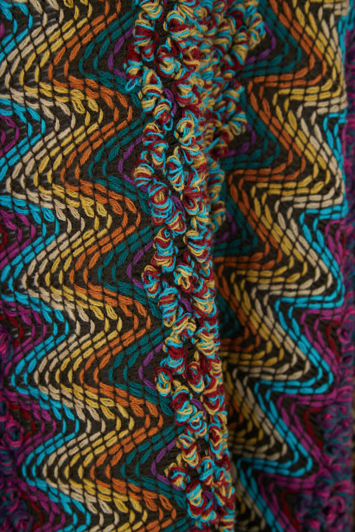 Poncho kaftán punto | Desigual