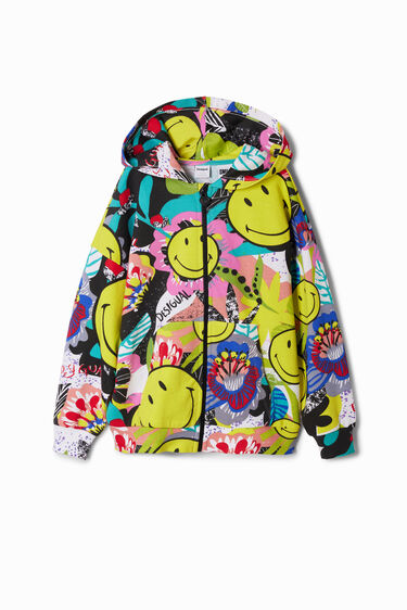 Sweater Kapuze Smiley Originals ® | Desigual