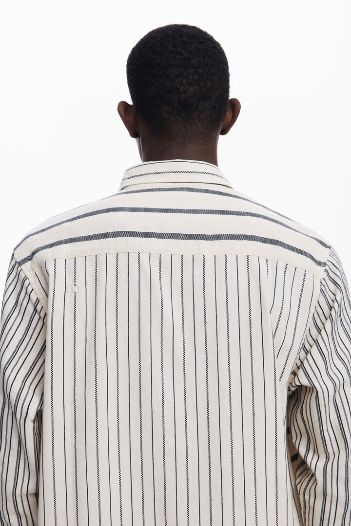 Asymmetric striped shirt | Desigual