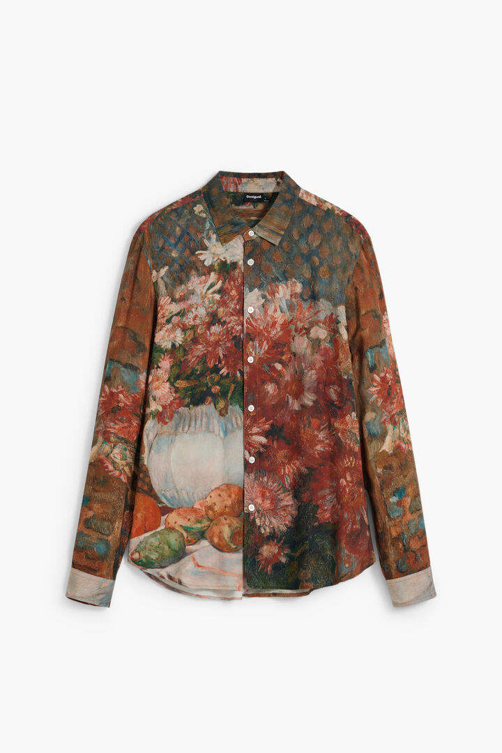 Camisa manga larga cuadro | Desigual
