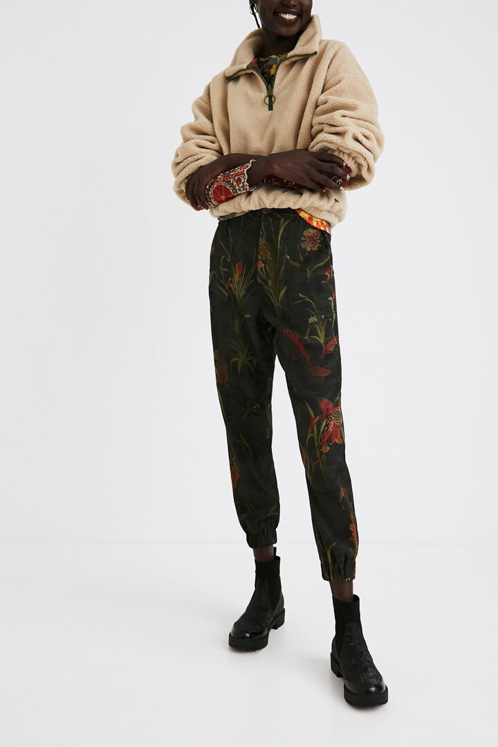 Jogginghose aus Tencel mit Aufdruck | Desigual