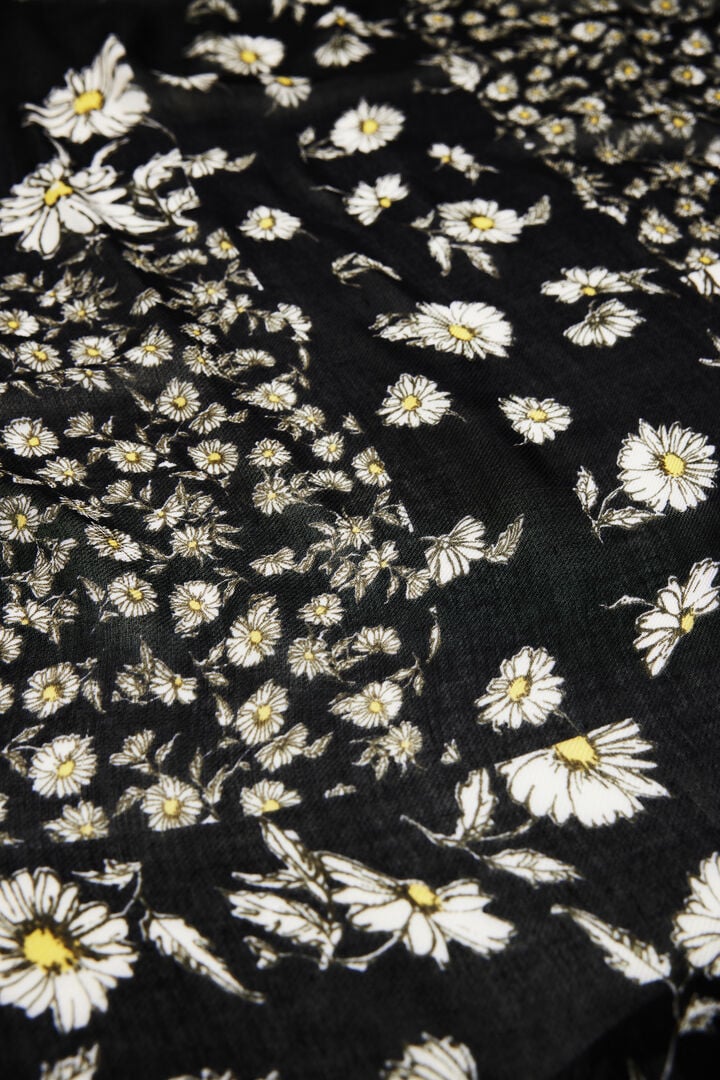 Foulard rectangular patch margaritas | Desigual
