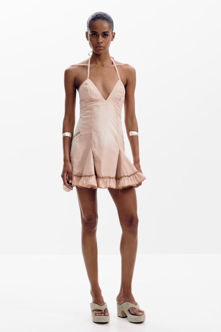 Vestido corto encaje | Desigual