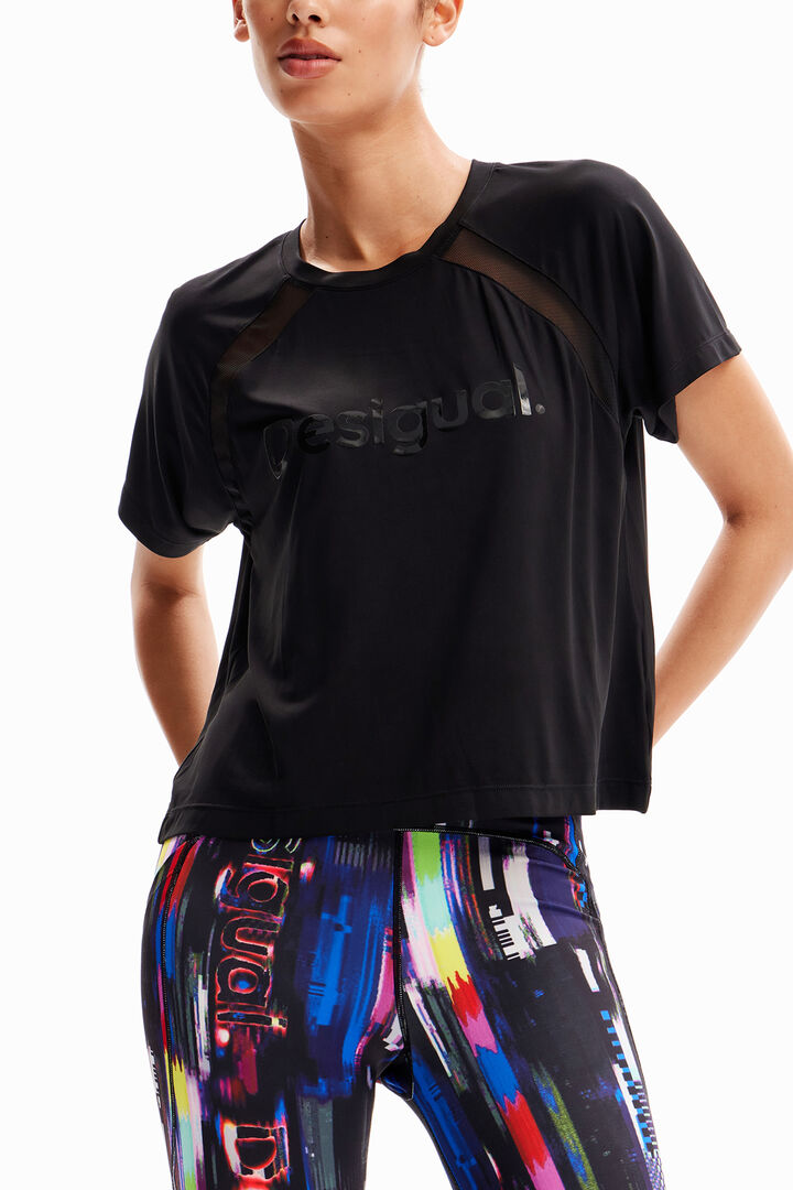Samarreta sport reixeta | Desigual