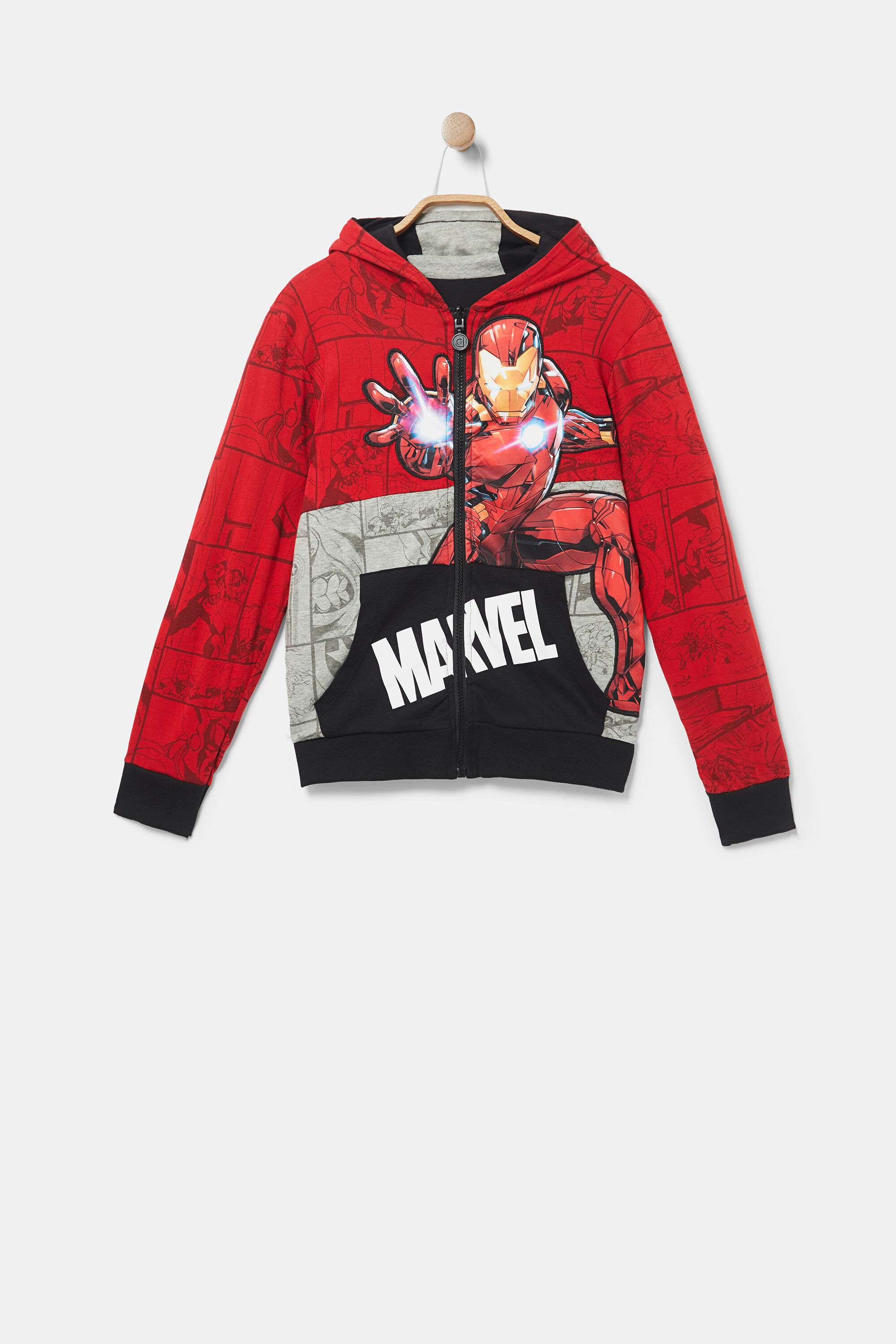 Reversible Marvel jacket | Desigual.com