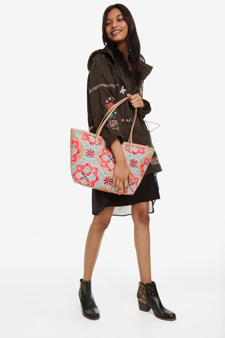 Shopper bag boho Mary Jackson Capri | Desigual
