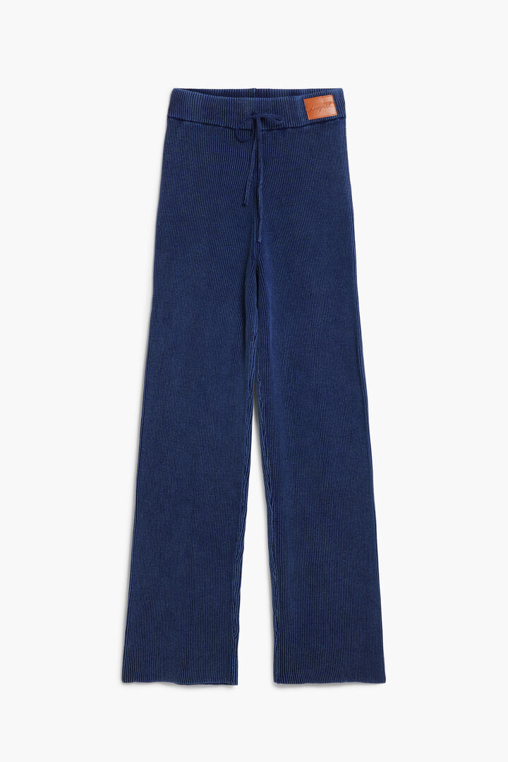 Pantalón punto canalé | Desigual