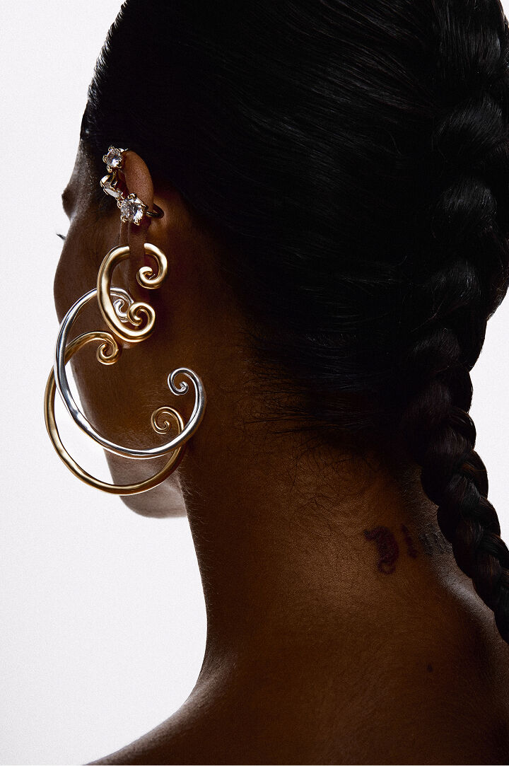 Hoop zalio earrings