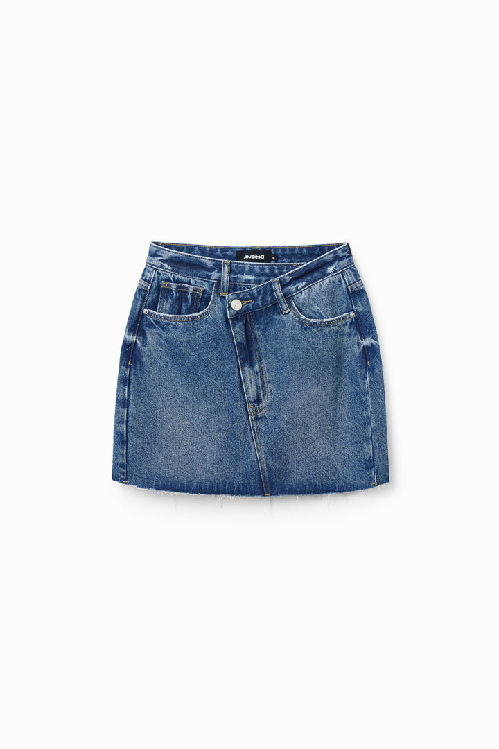 Minifaldilla texana cintura encreuada | Desigual