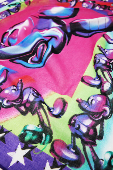 Foulard carré Mickey Mouse | Desigual