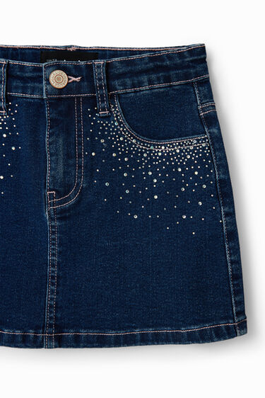 Minifaldilla texana strass | Desigual