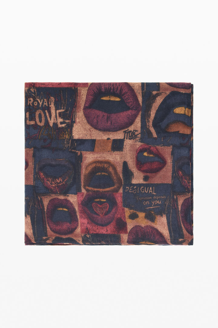 RECTANGLE SCARF BOCAS