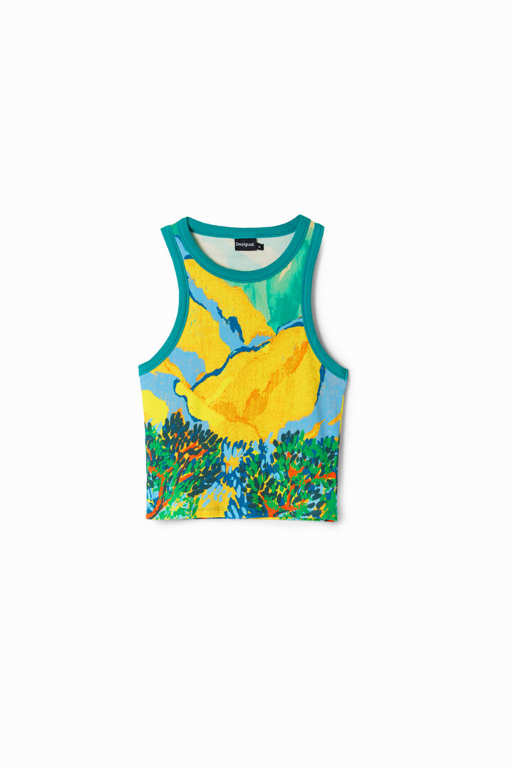 Arty landscape T-shirt | Desigual