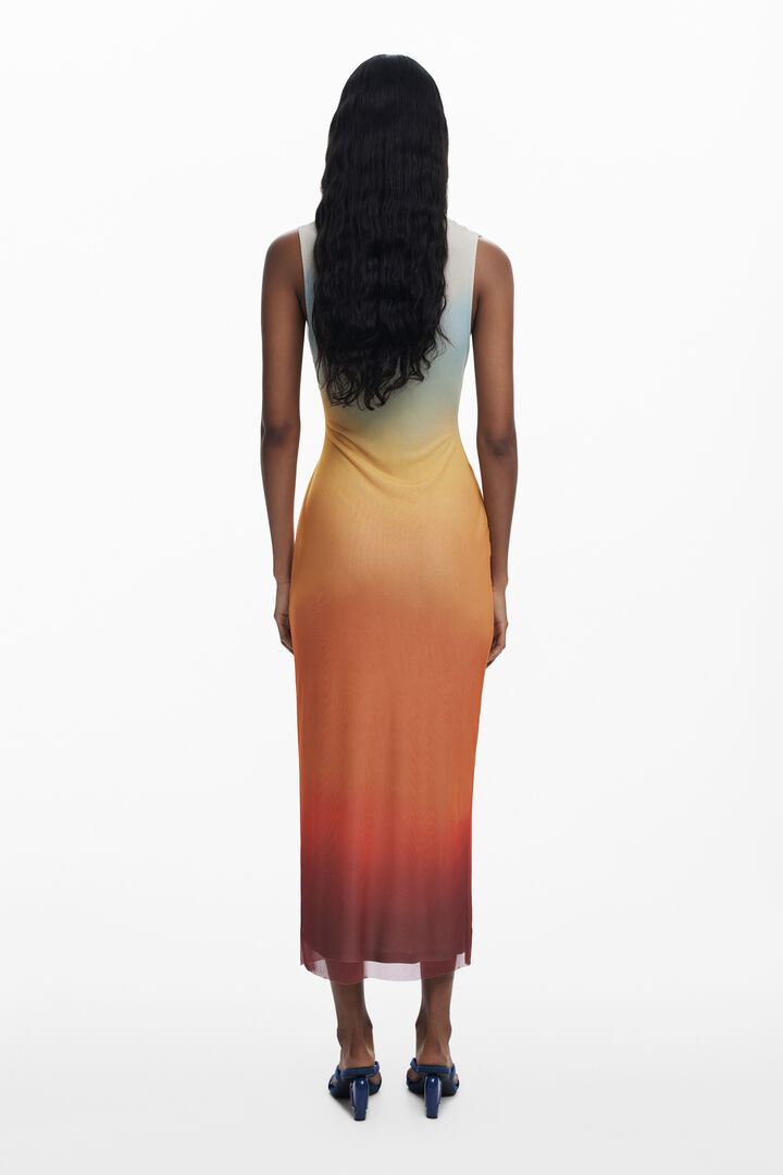 Ombre tulle dress | Desigual