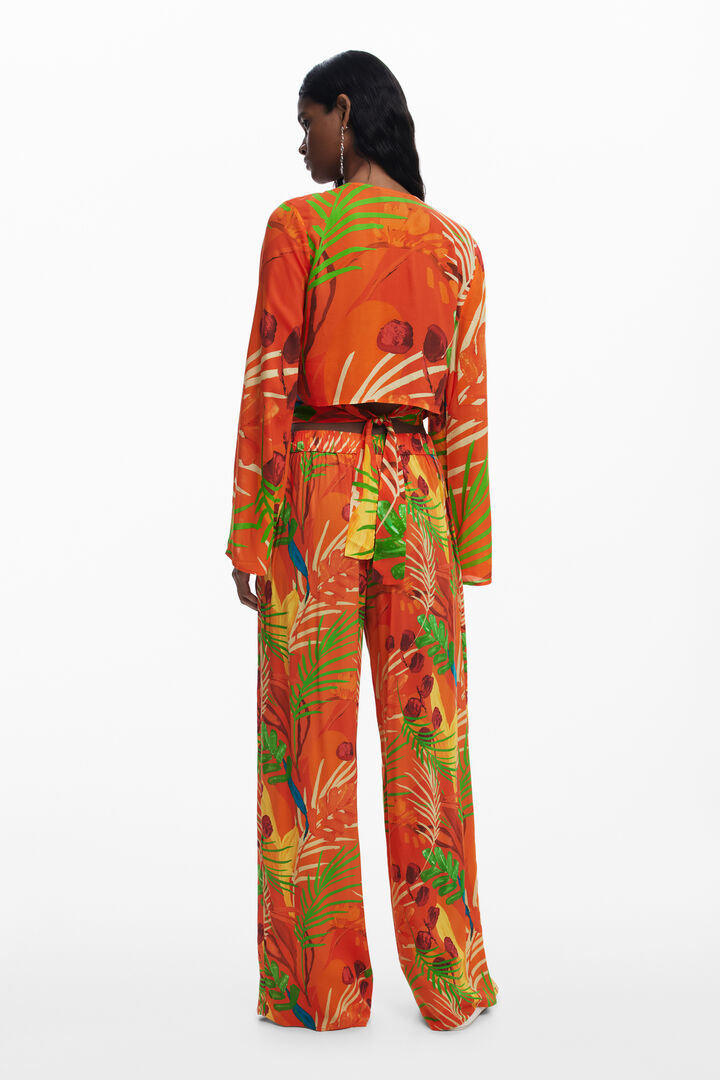 Wrap long pants | Desigual