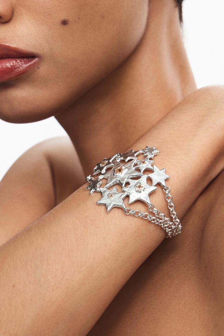 ザリオの星のチェーンブレスレット | Desigual