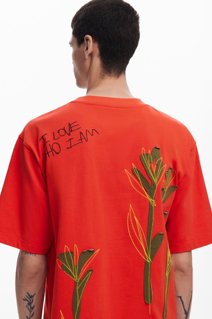 Camiseta manga corta flores | Desigual