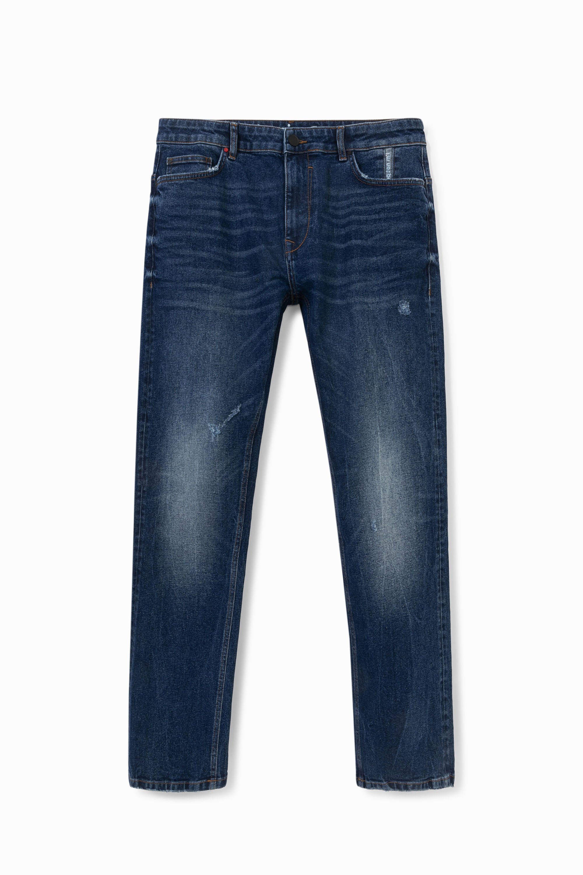 Desigual Long Jeans In Blue