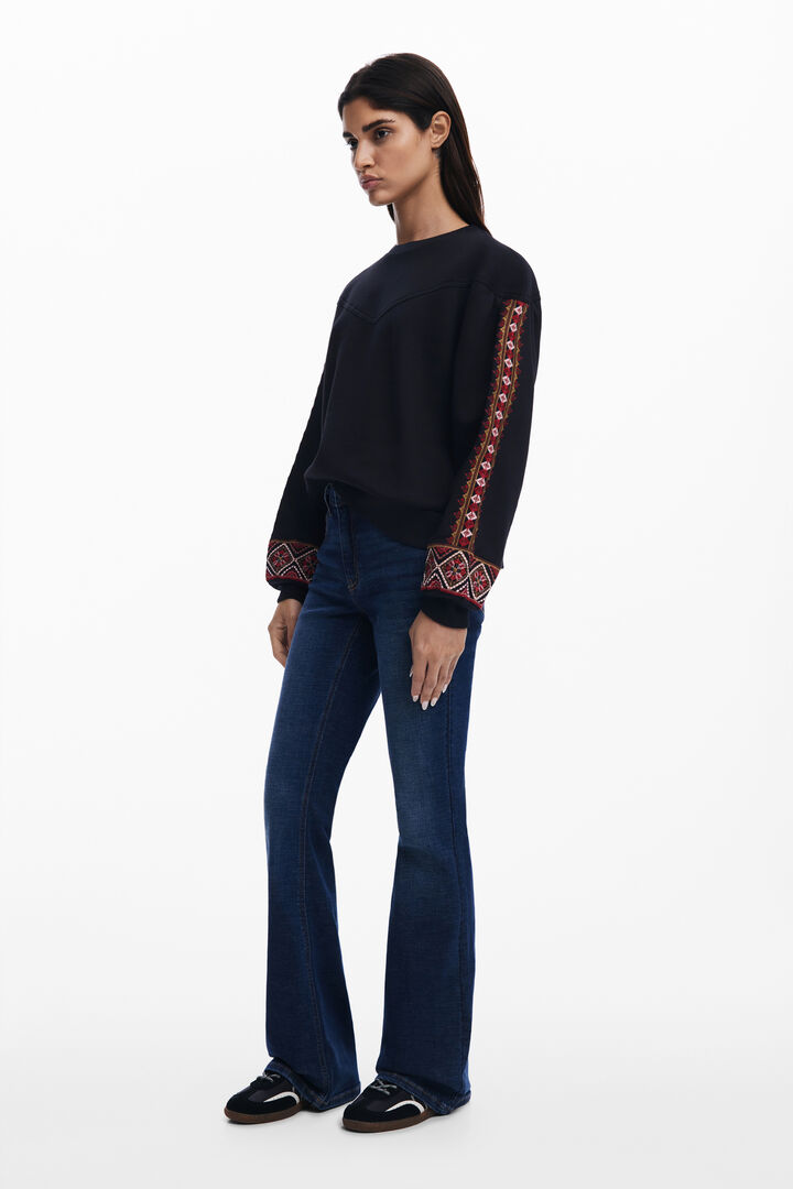 Ethnic sweatshirt | Desigual
