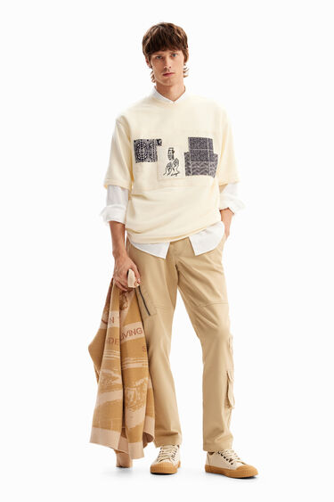 Samarreta patch brodats | Desigual