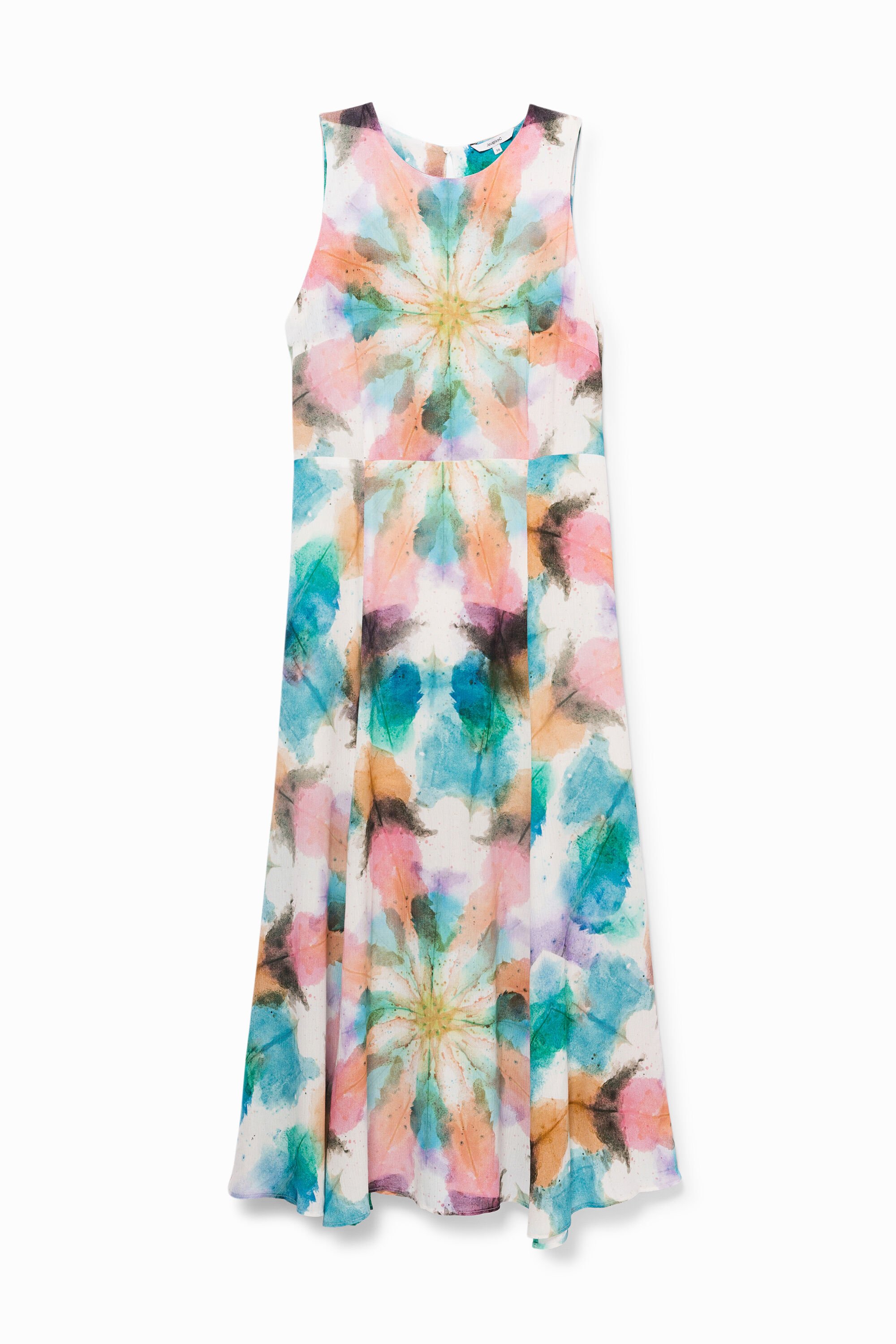 Long dress, faded