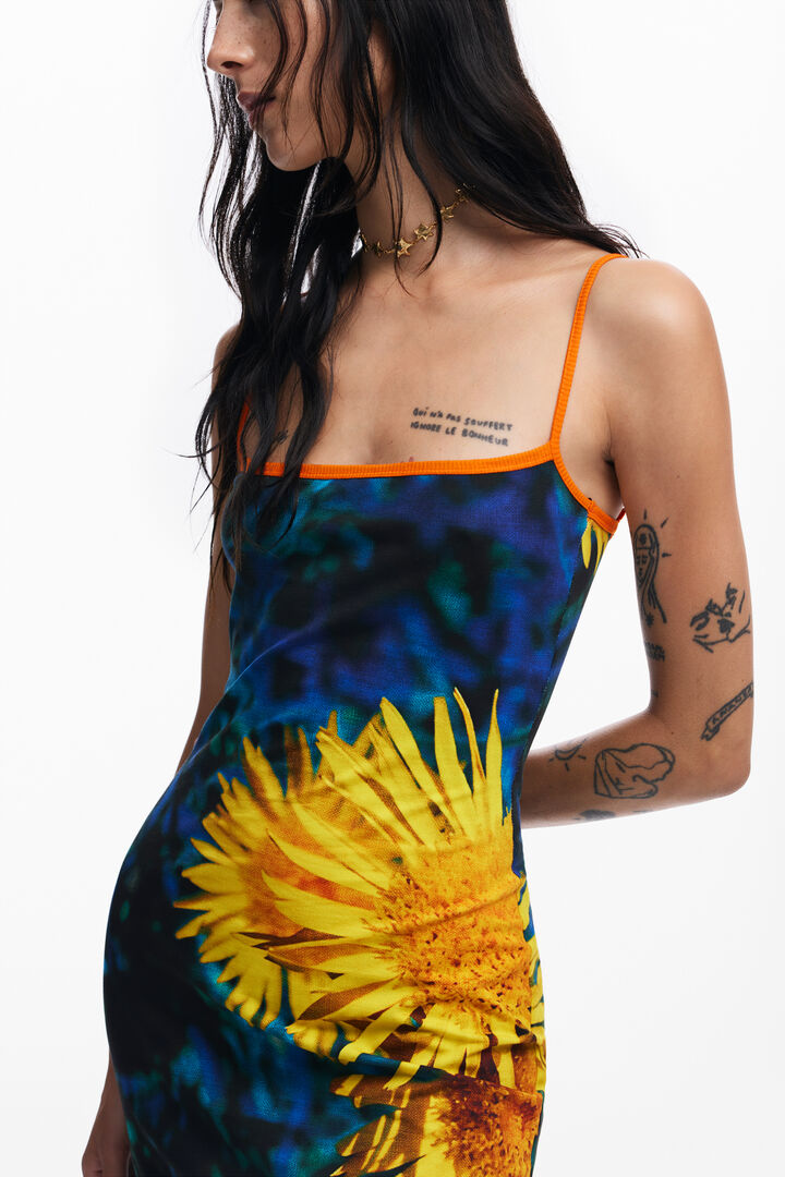 Sunflower midi dress | Desigual