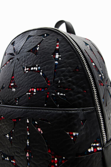 Small die-cut flower backpack | Desigual