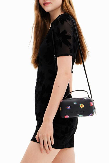 Mini floral crossbody bag | Desigual