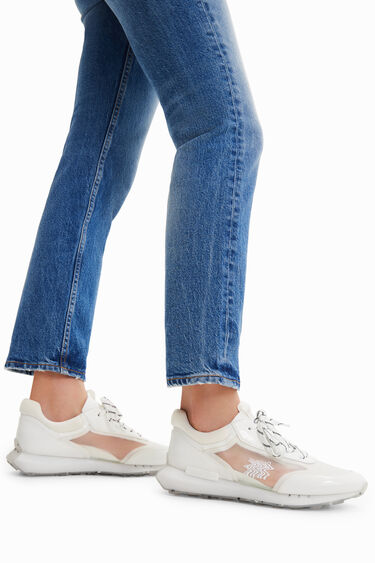 Sneakers runner transparències | Desigual