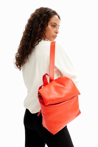 Small leather backpack | Desigual