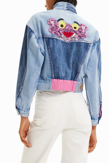Giacca denim oversize Pantera Rosa | Desigual