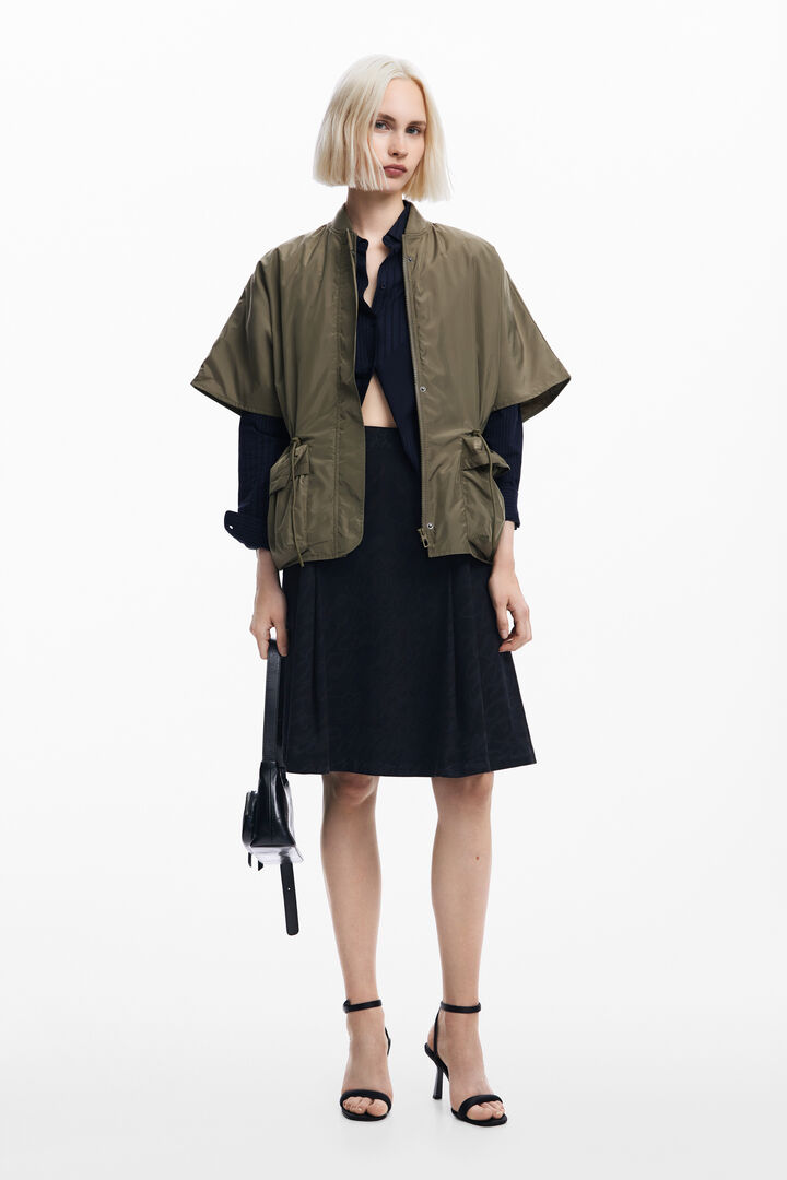 Poncho nylon ajustable | Desigual