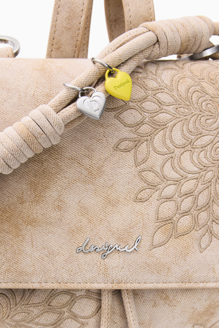 Small embroidered backpack | Desigual