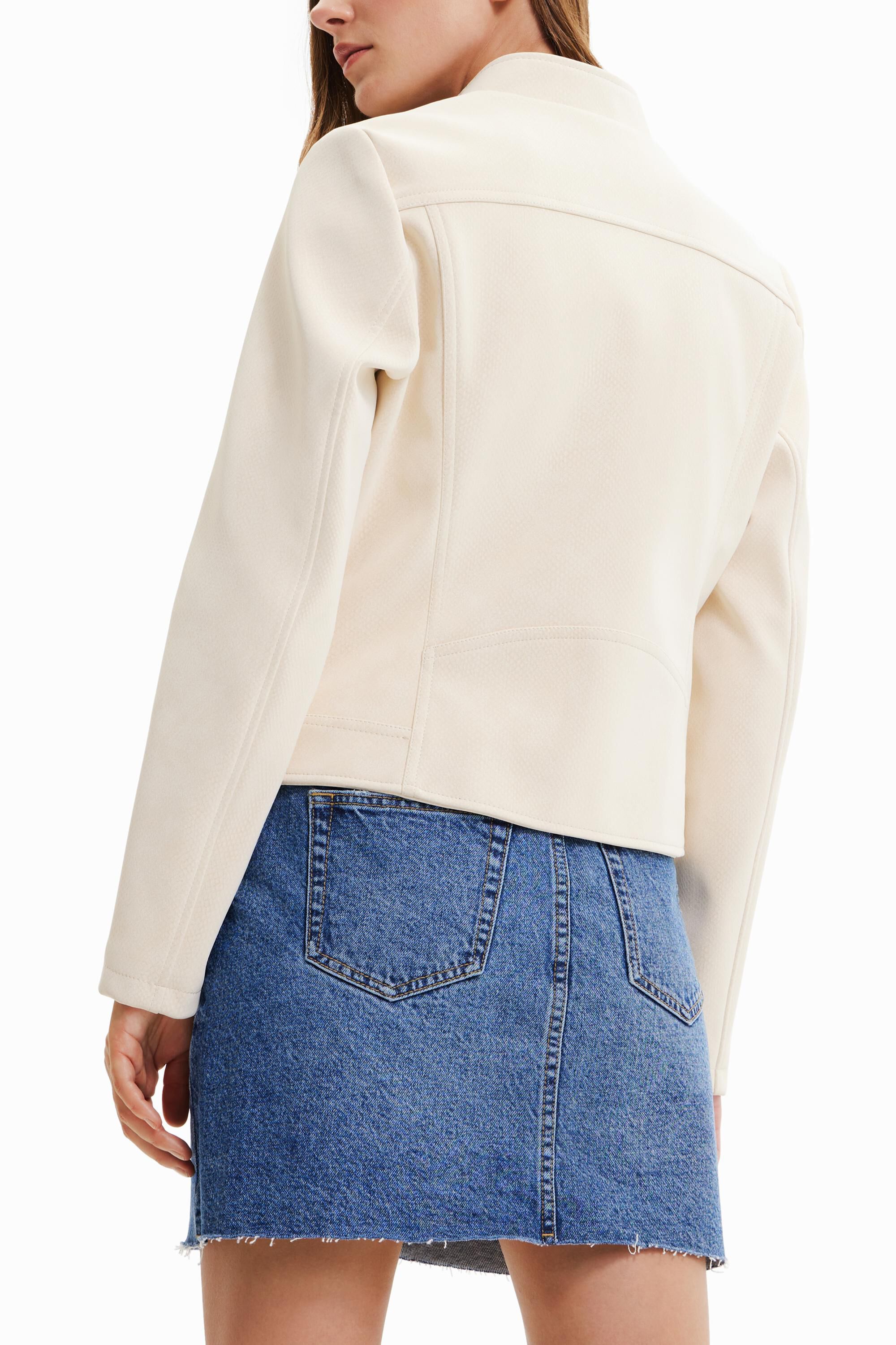 Suede-effect jacket | Desigual.com