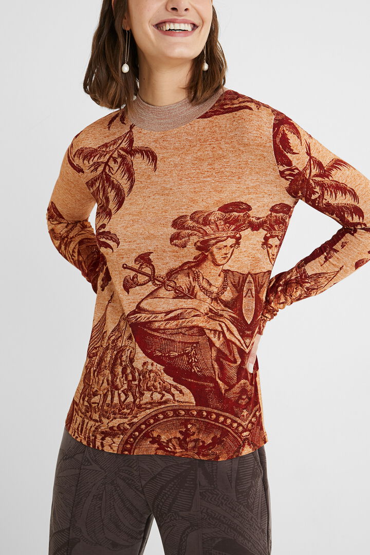 Slim arty T-shirt | Desigual