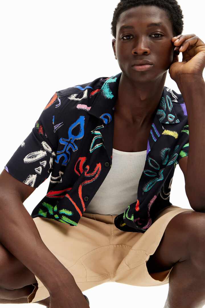 Camisa motivos artísticos | Desigual