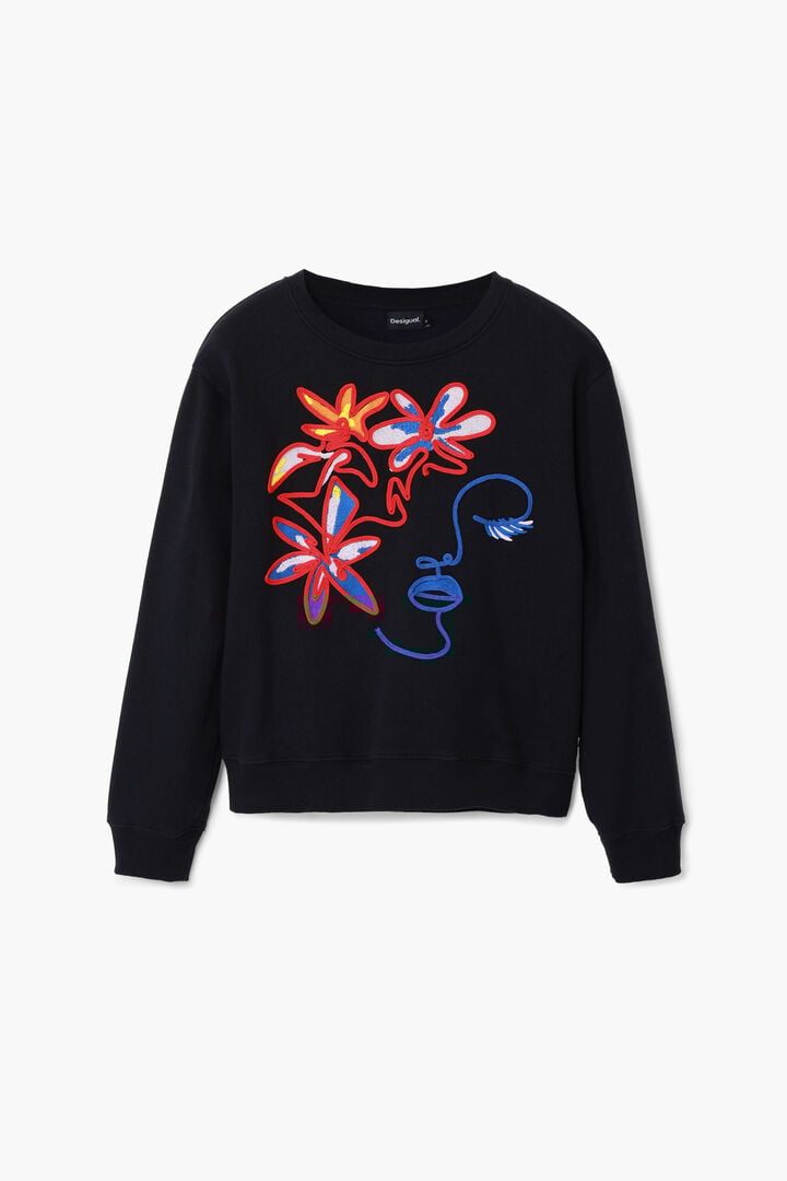 Sweatshirt with Arty print | Desigual