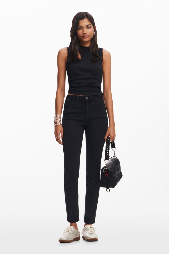 Slim denim jeans
