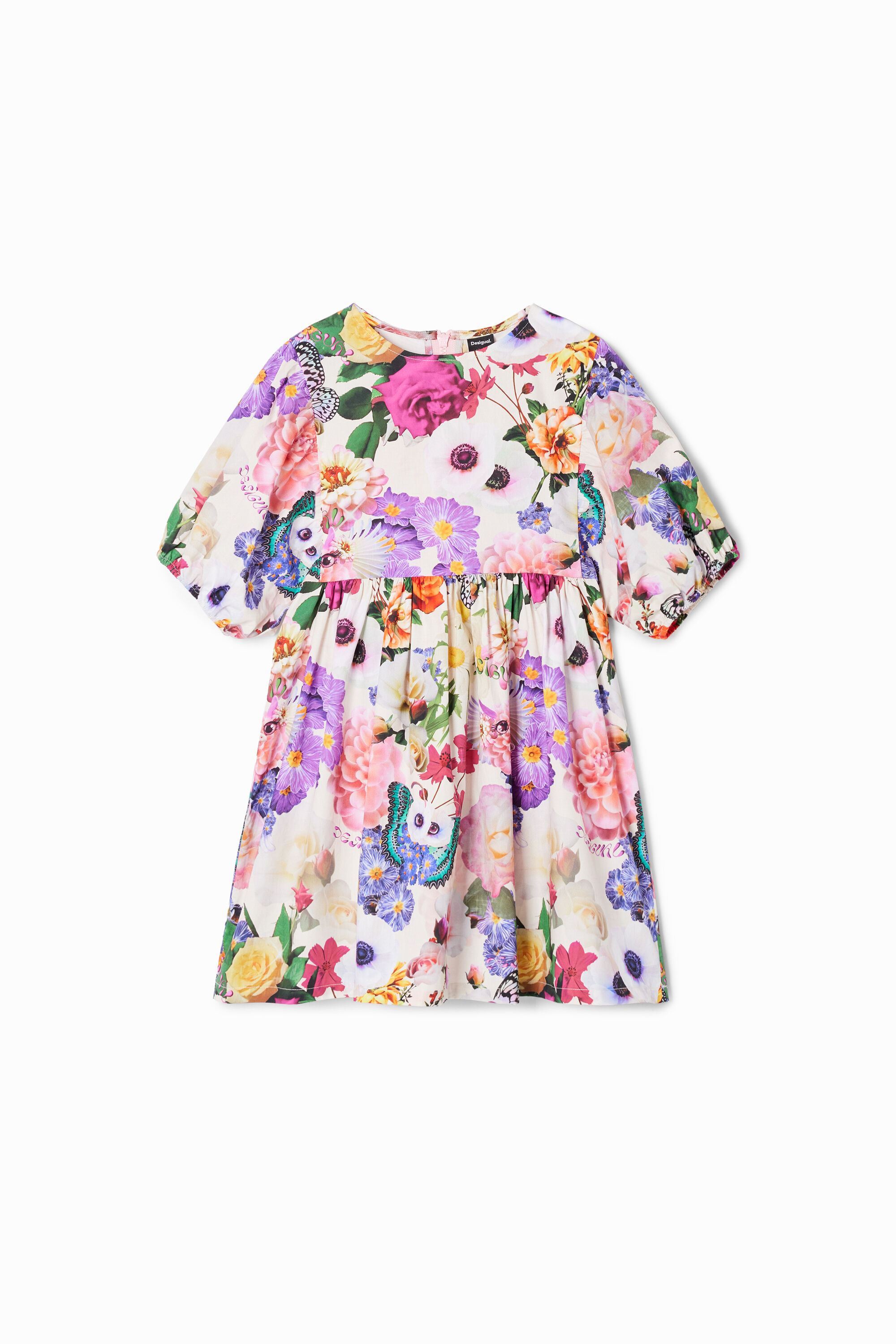 Desigual A-line floral dress