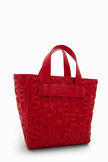 Midsize letters bag | Desigual