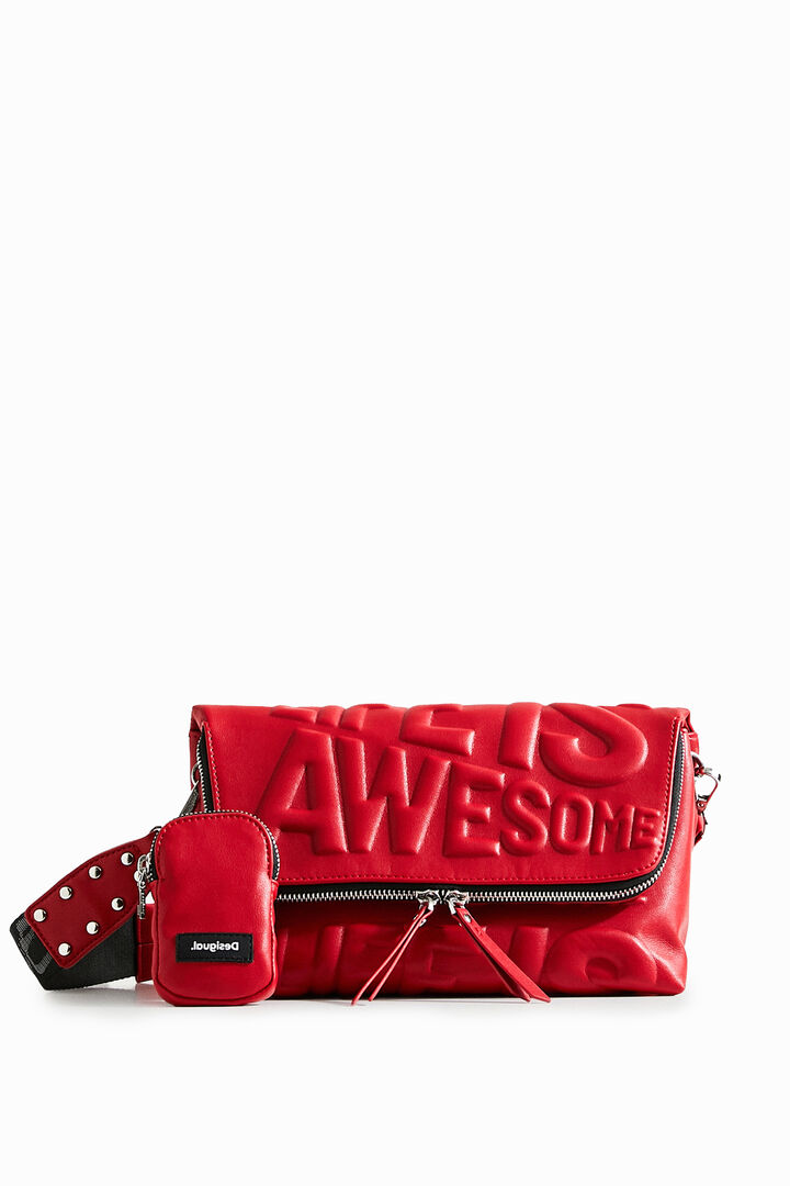 Sac à bandoulière "Life is Awesome" | Desigual
