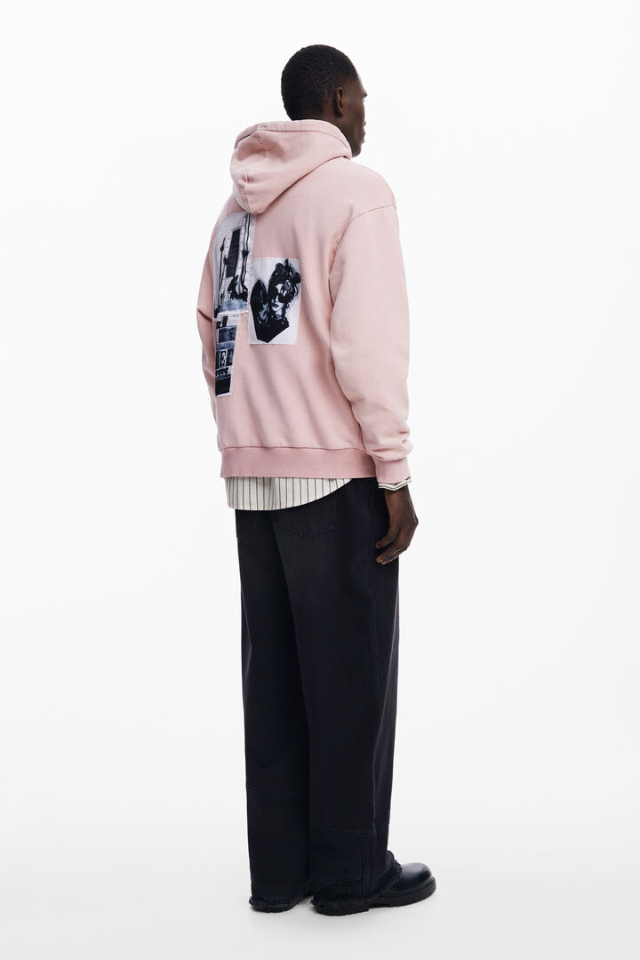 Collage-Motor sweatshirt | Desigual