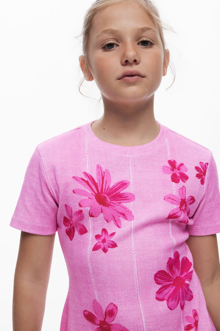 Vestido tablas flores | Desigual