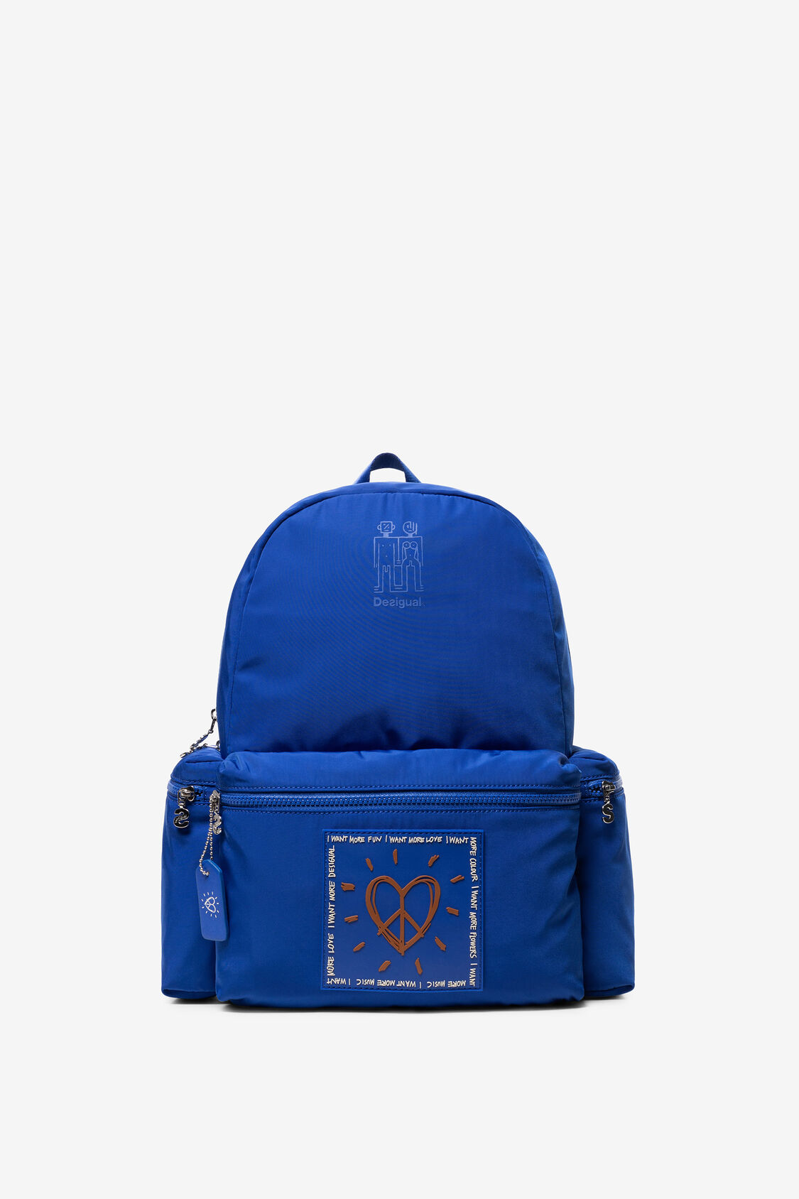 Mochila azul backpack Colors OSS