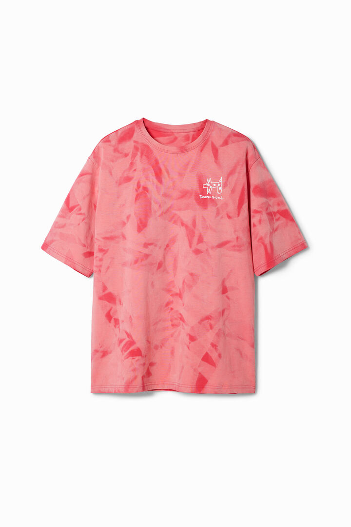 Printed T-shirt with gradient effect | Desigual