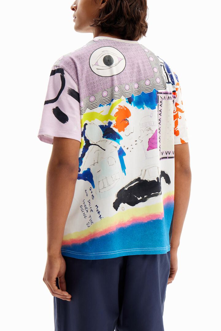 Photo collage T-shirt | Desigual