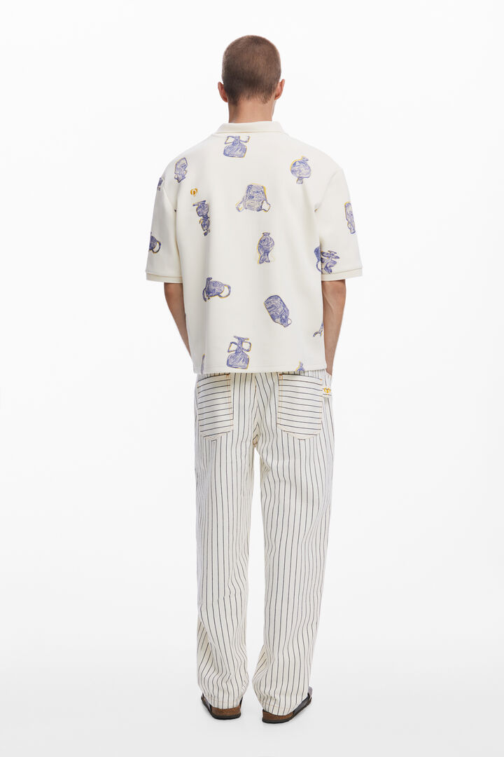 Pantalón rayas verticales | Desigual
