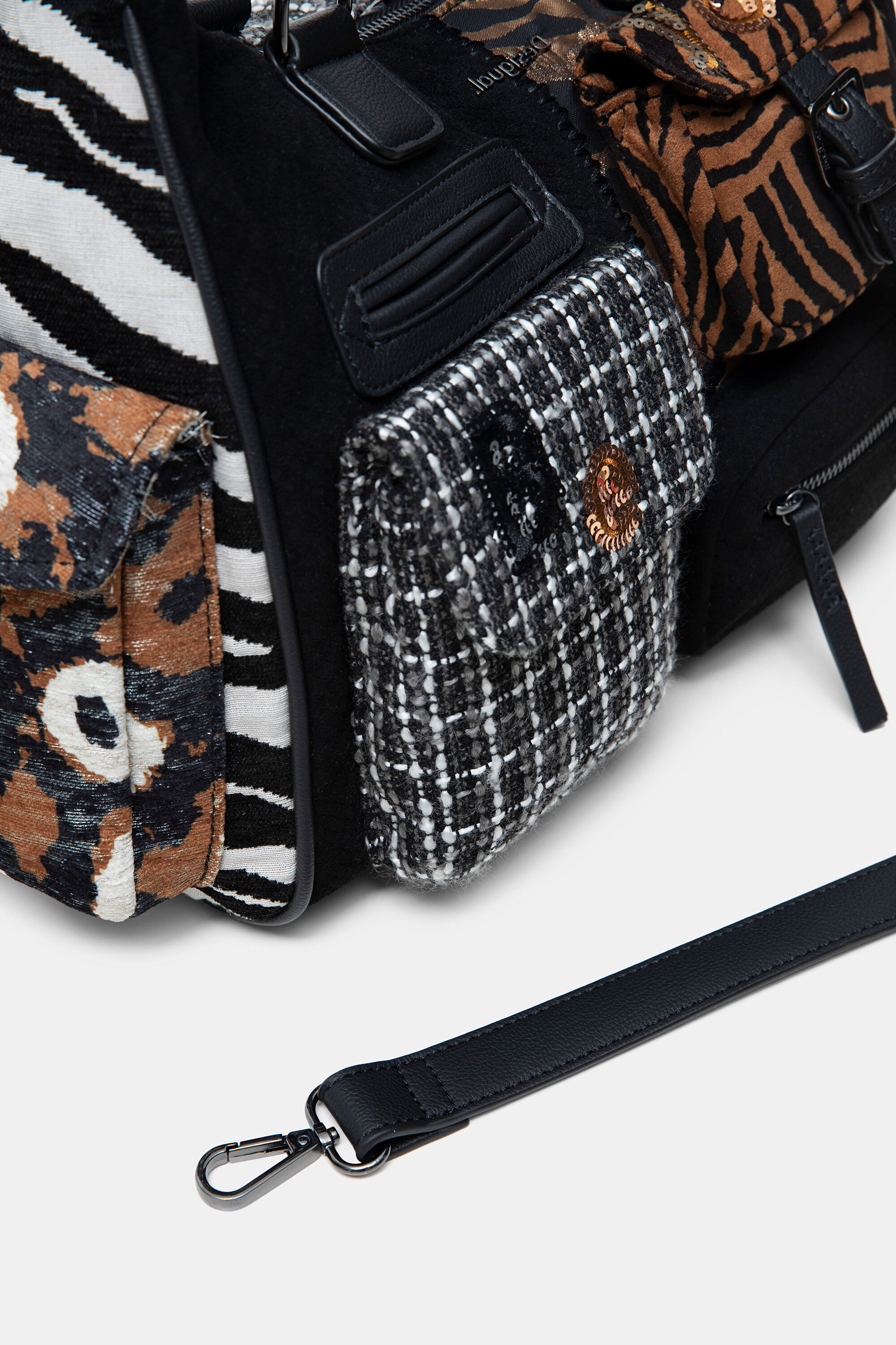 Bolso patchwork desigual sales